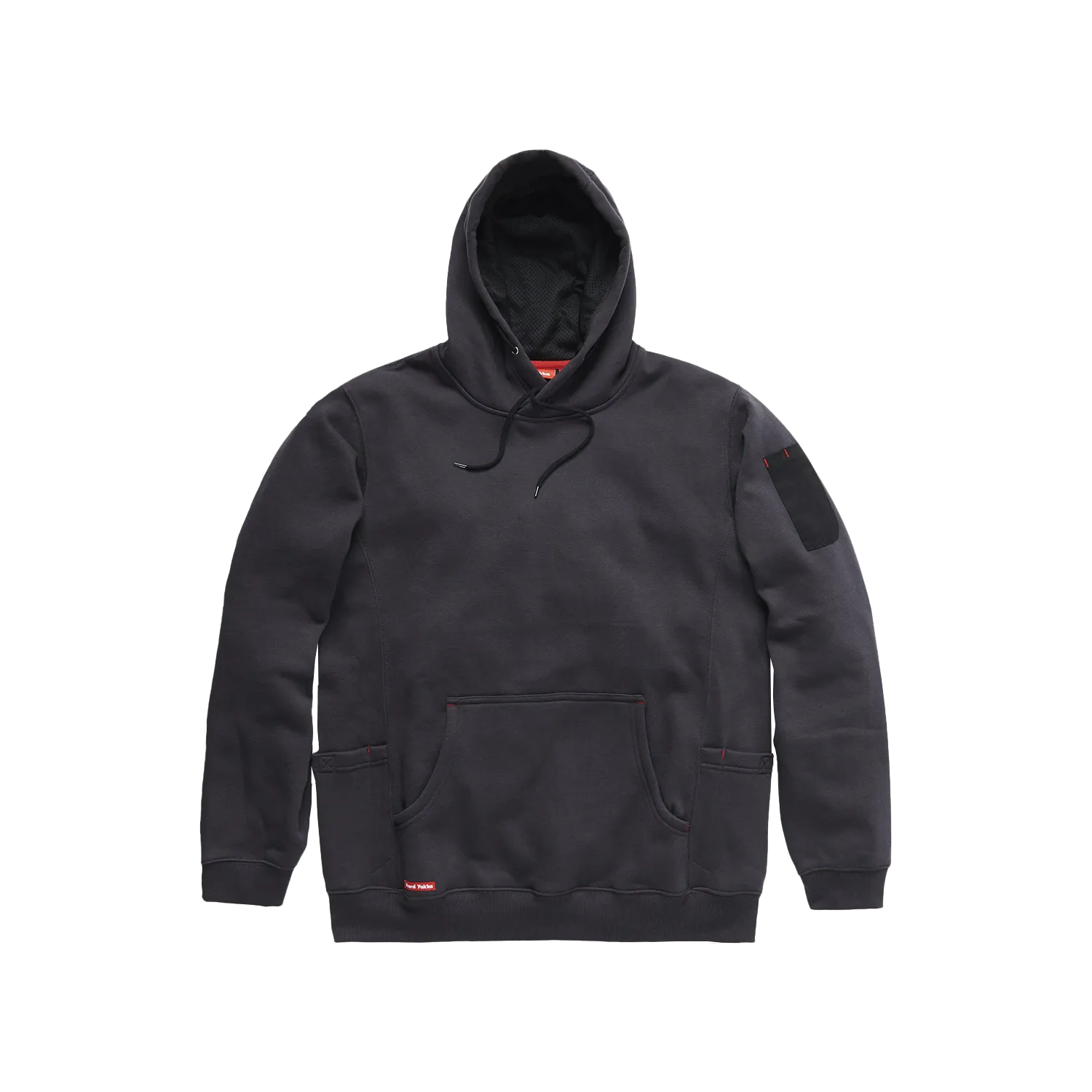 Hard Yakka Men's Workwear Fleece Hoodie - Charcoal
