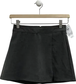 Hollister Grey Ultra High Rise Mini Skirt UK XS