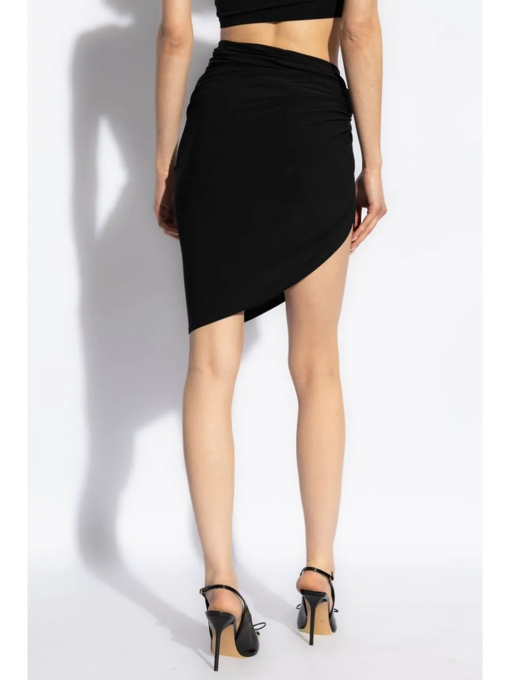 Jacquemus La Mini Jupe Drapeado kjol