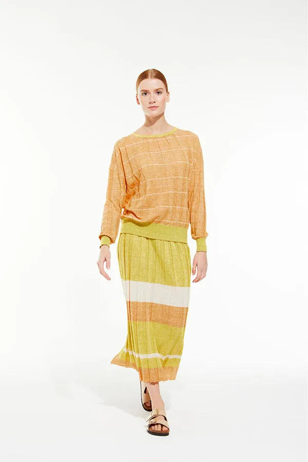 JASPE NATURAL AMBER LISA SKIRT