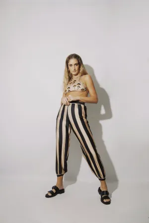 Jogger Silk  Stripes B&N
