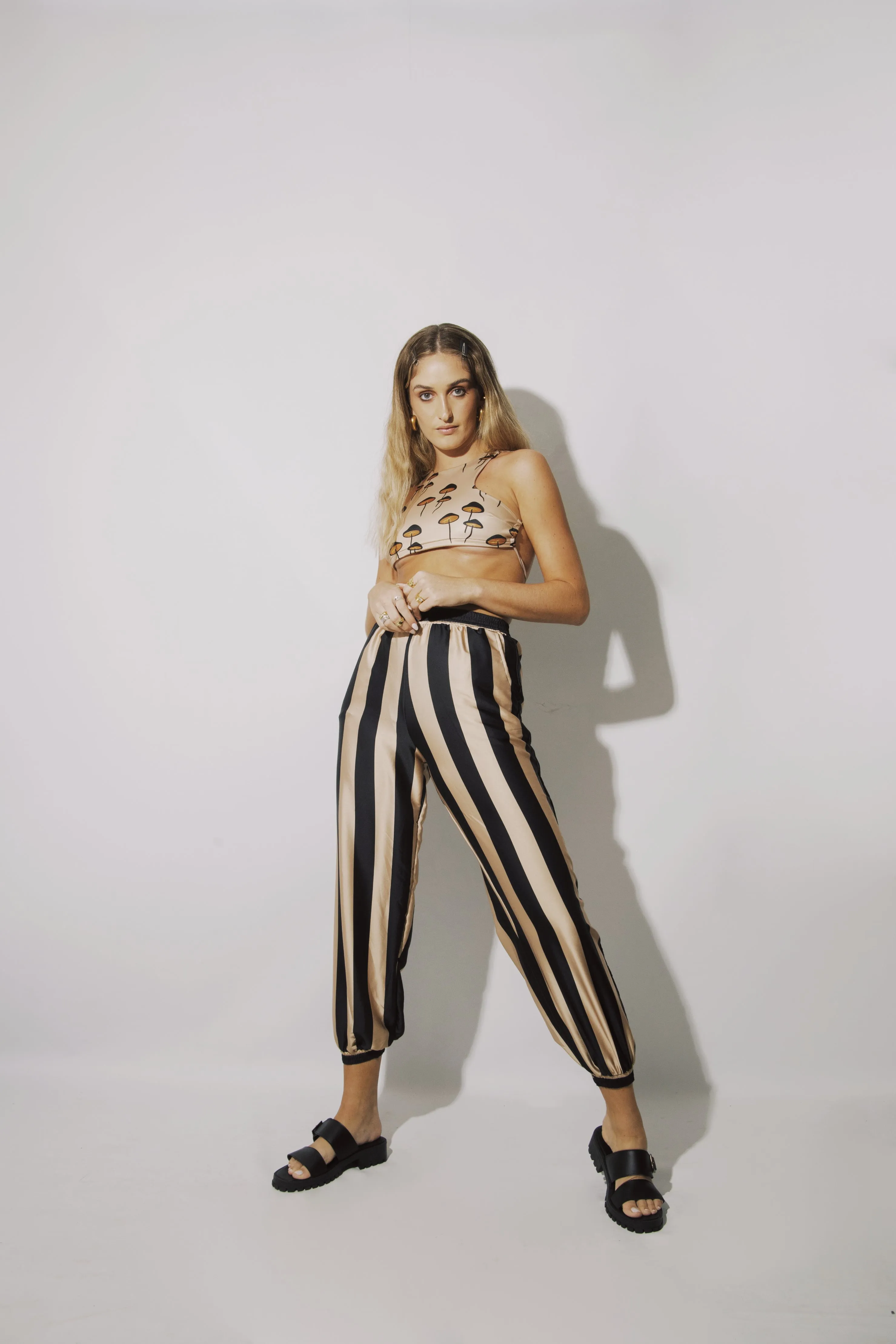 Jogger Silk  Stripes B&N