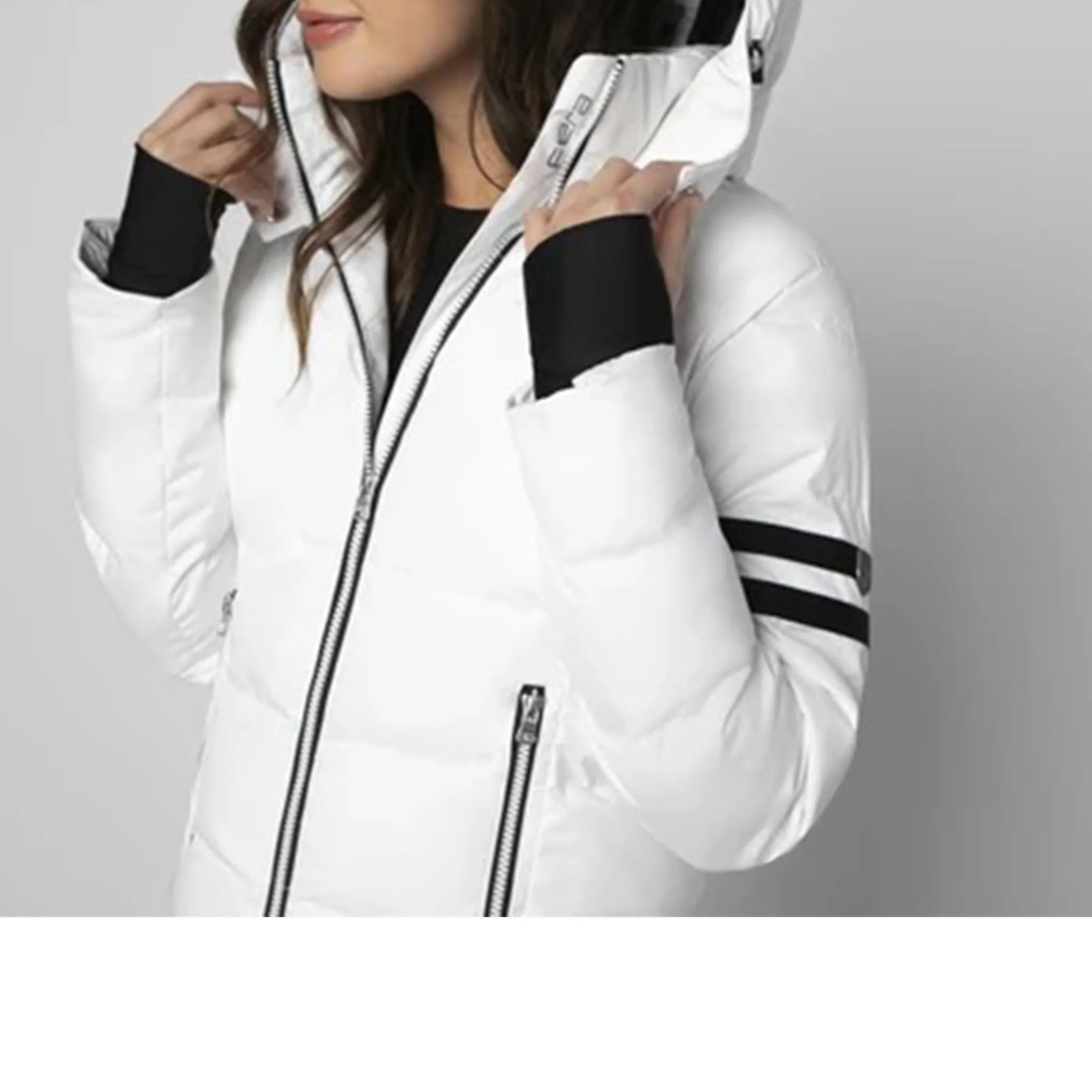 Kate Ski Jacket in White