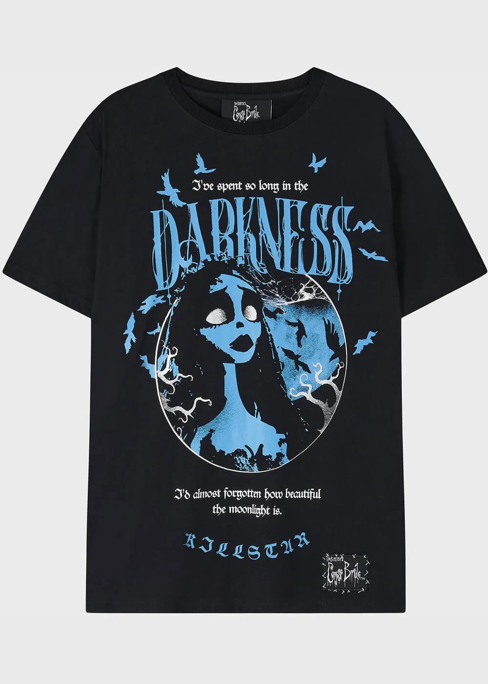 Killstar x Corpse Bride In The Darkness T-Shirt Black