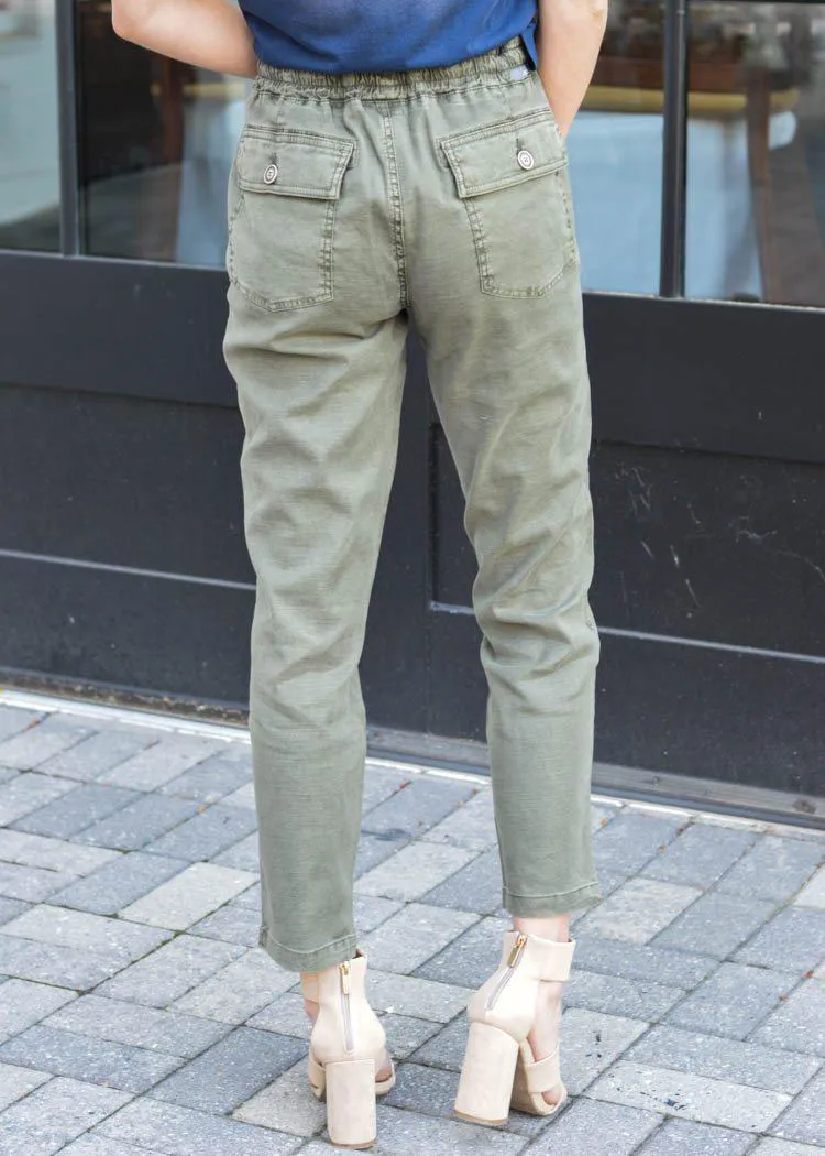 Level 99 Shannon Utility Trouser | Cedar