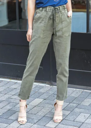 Level 99 Shannon Utility Trouser | Cedar