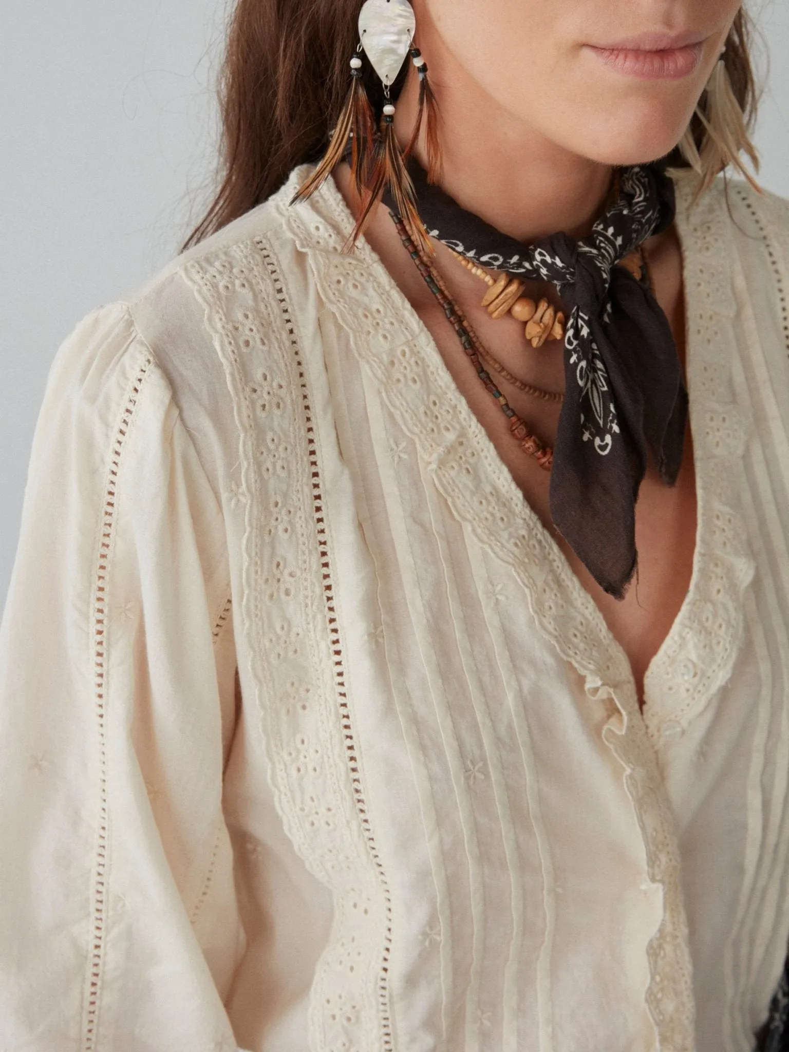 Lily Blouse - Hamlet Ivory
