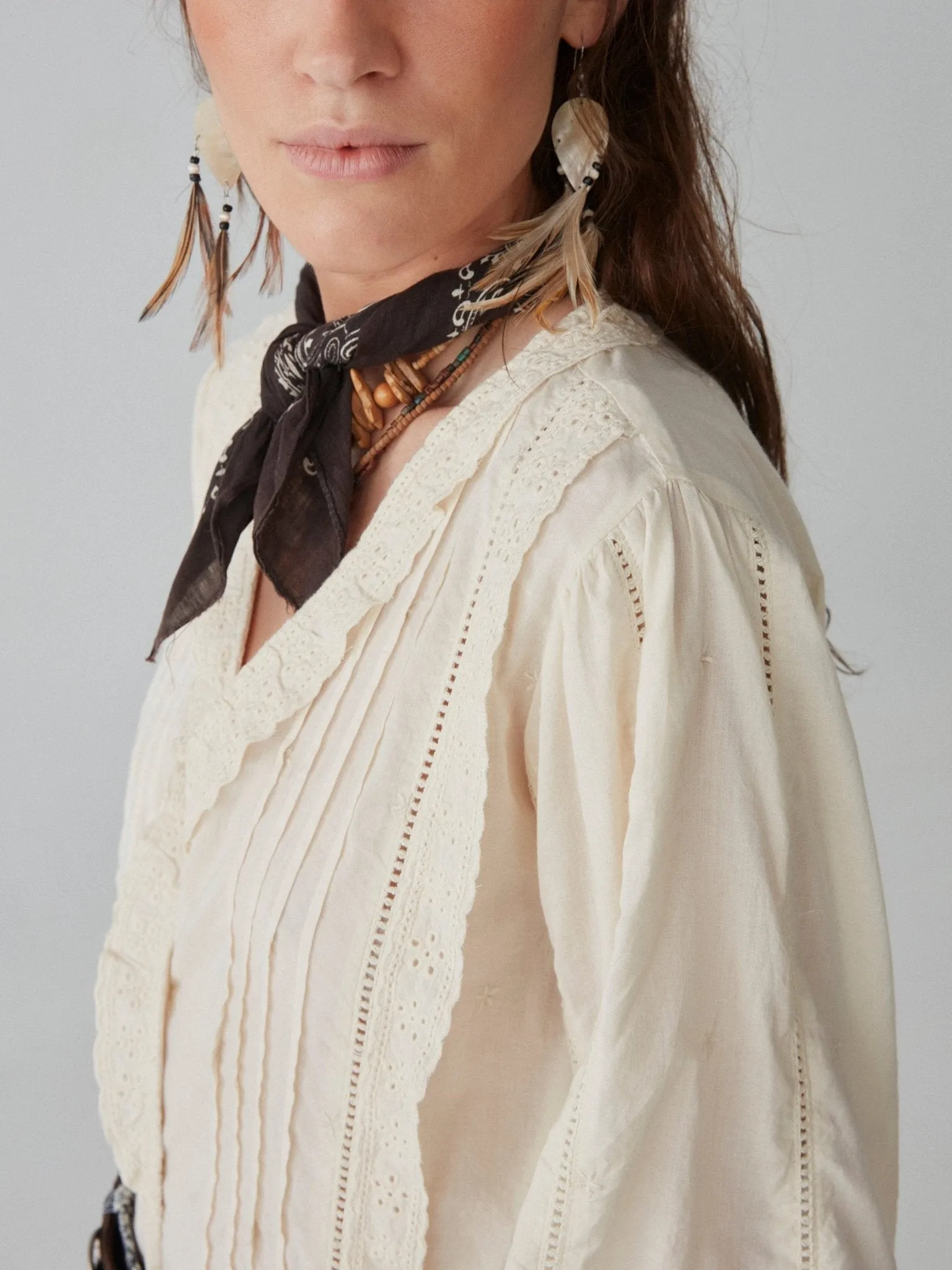 Lily Blouse - Hamlet Ivory