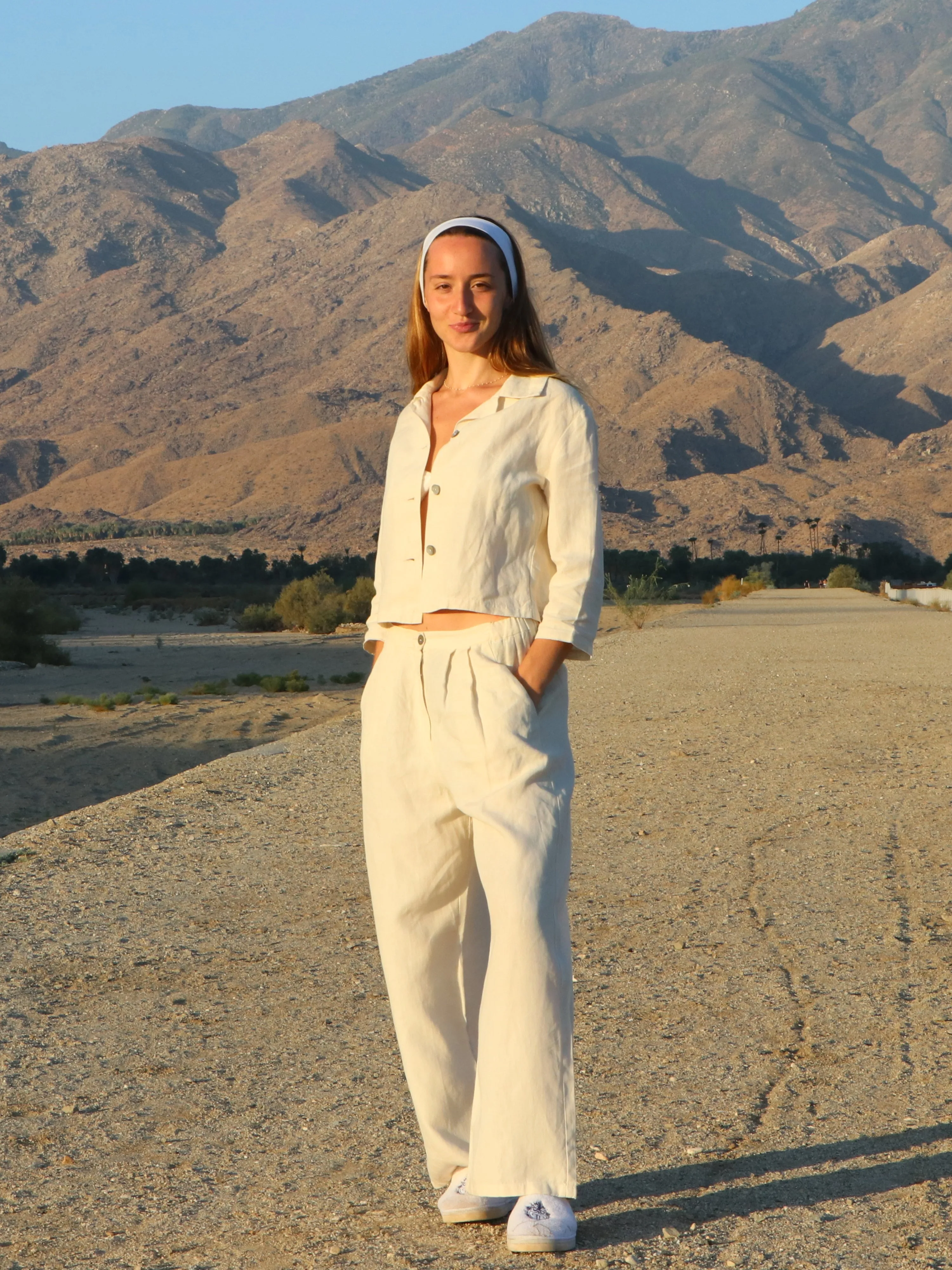 LINEN PANTS SS22   DEADSTOCK
