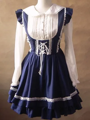 Lolita Shirt Lace Bows White Lolita Top