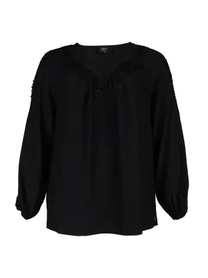 MANYA BLOUSE - Black