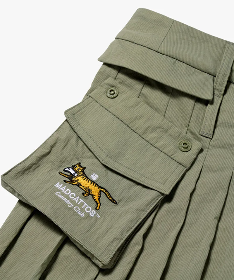 MCC Women's Out Pocket Pleats Skirt - Mint