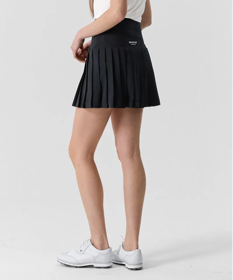 MCC Women's Pleats Mini Skirt - Dark Navy