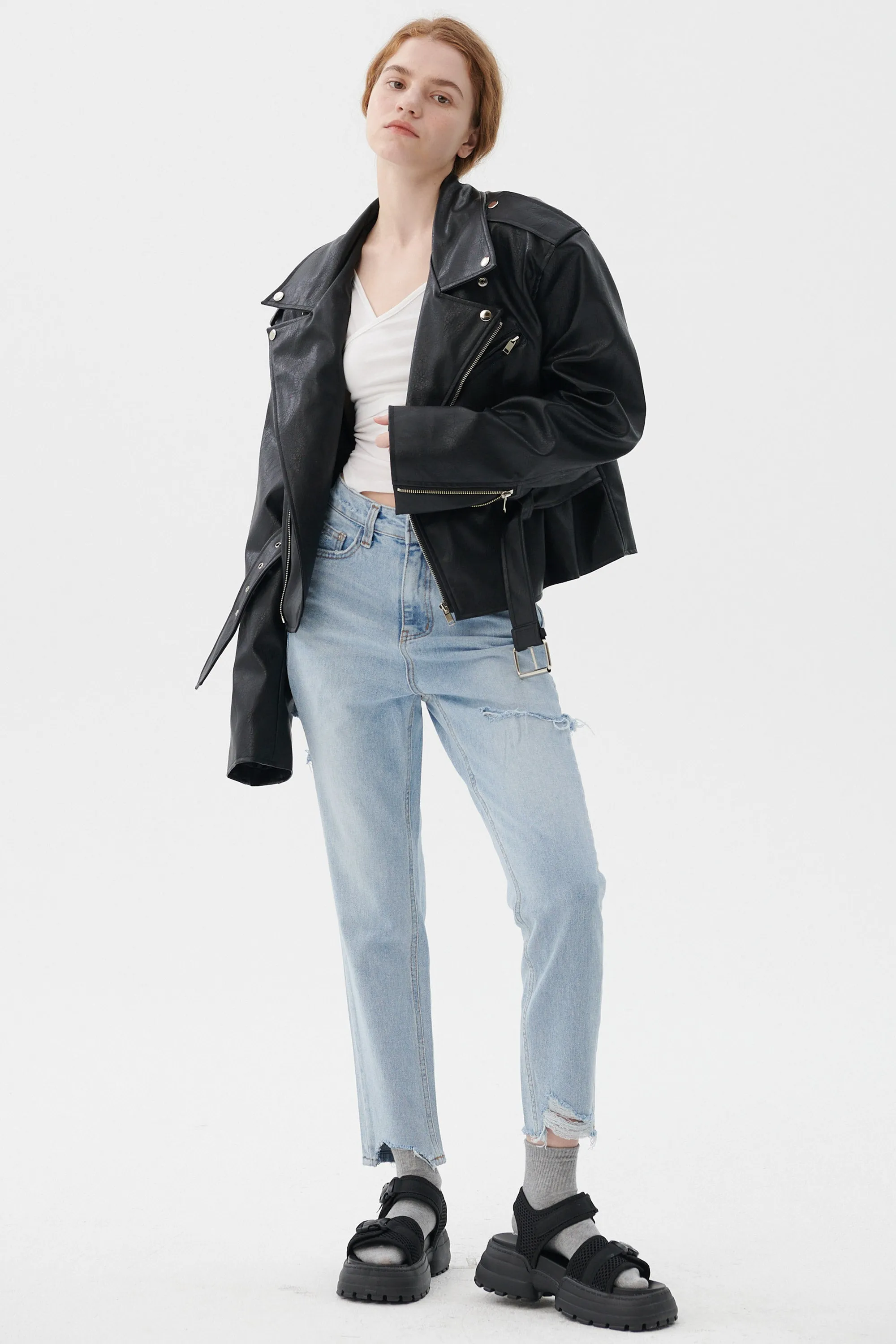 Megan Oversized Rider Jacket