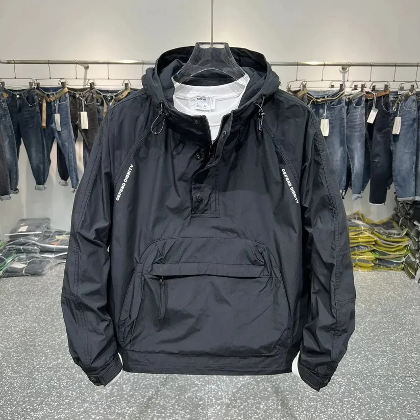 Men's hooded jacket - knut
