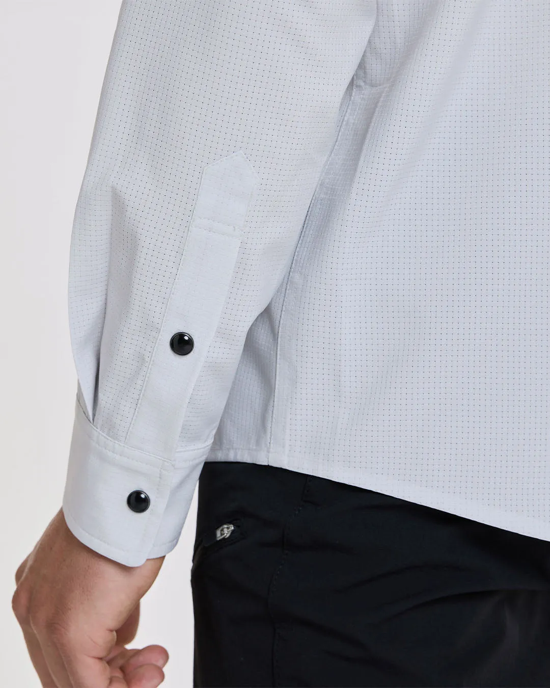 Mens Long Sleeve Button Up | Kyle Straight Signature Rattlesnake