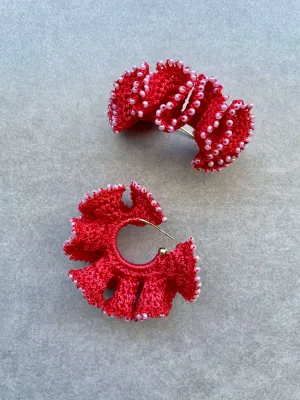 Mini Flamenco Earrings