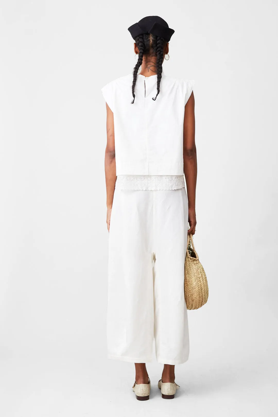 Morgan Pant in Cream