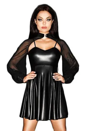 Noir Handmade Immoral Mini Dress F118
