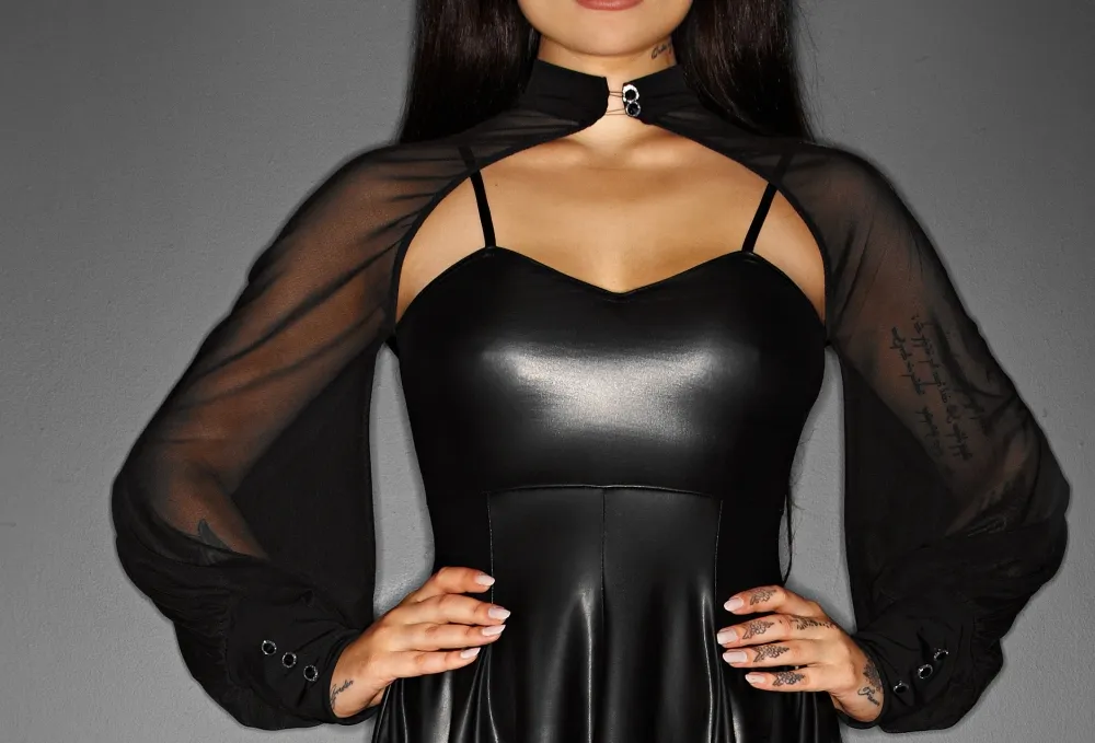 Noir Handmade Immoral Mini Dress F118