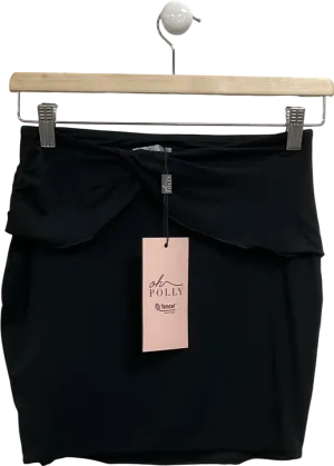 Oh Polly Black Mini Skirt UK M