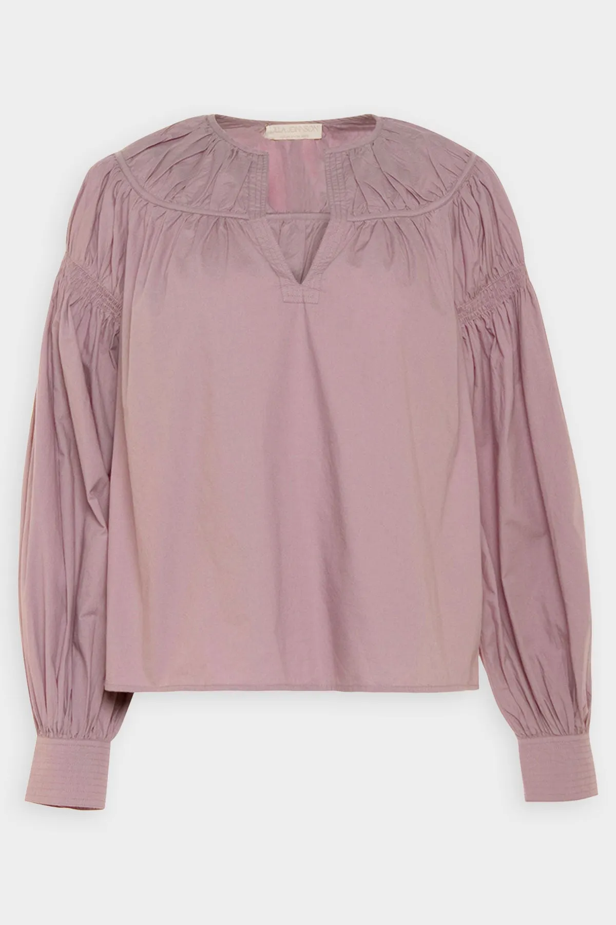 Ora Blouse in Tanzanite