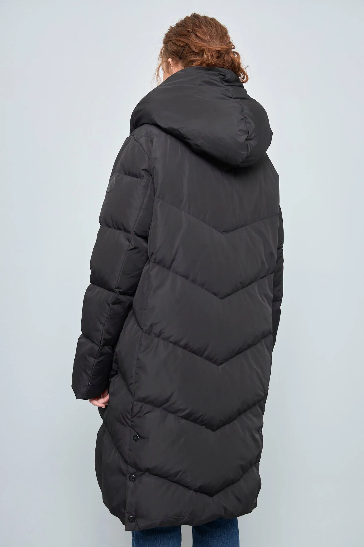 Parka Negro lauren Talla Xl