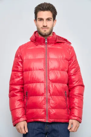 Parka Rojo Guess Talla L