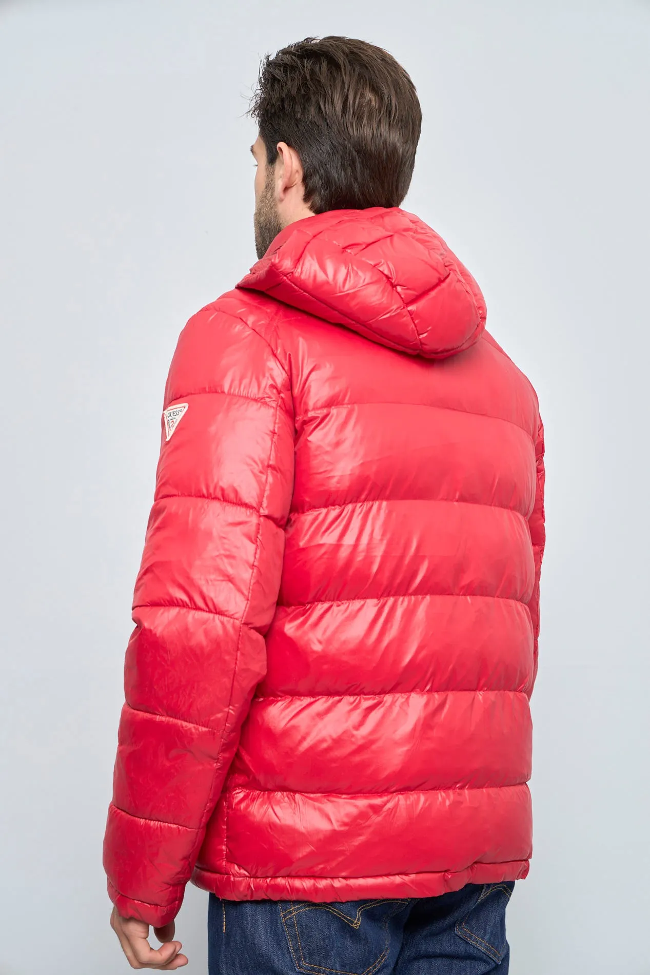 Parka Rojo Guess Talla L
