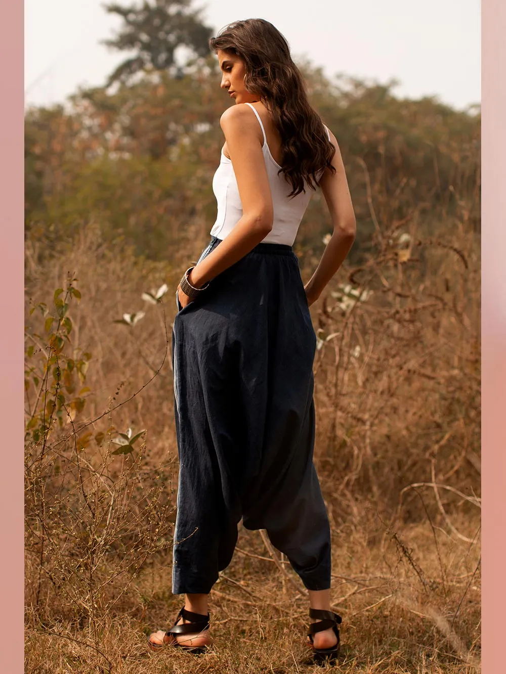 Payal Pratap   -   Pants Ornette  I  Belted Zuave Pants With Pockets