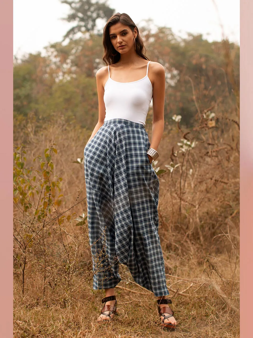 Payal Pratap   -   Pants Ornette  I  Belted Zuave Pants With Pockets