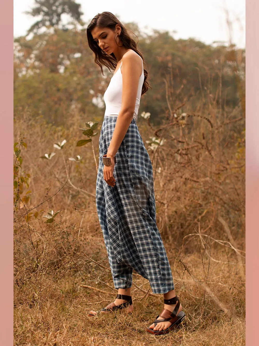 Payal Pratap   -   Pants Ornette  I  Belted Zuave Pants With Pockets