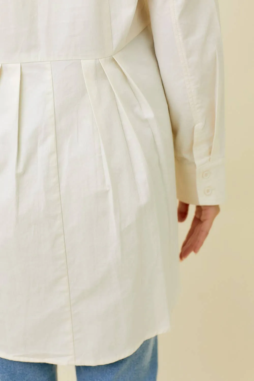 Peplum Back Blouse