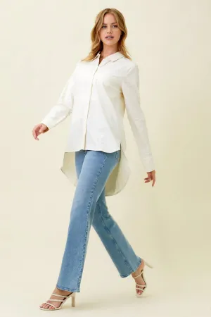 Peplum Back Blouse