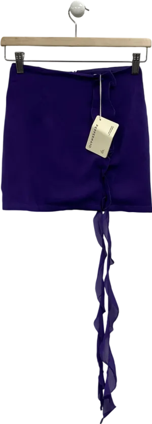 Peppermayo Purple My Favourite Part Mini Skirt UK 4