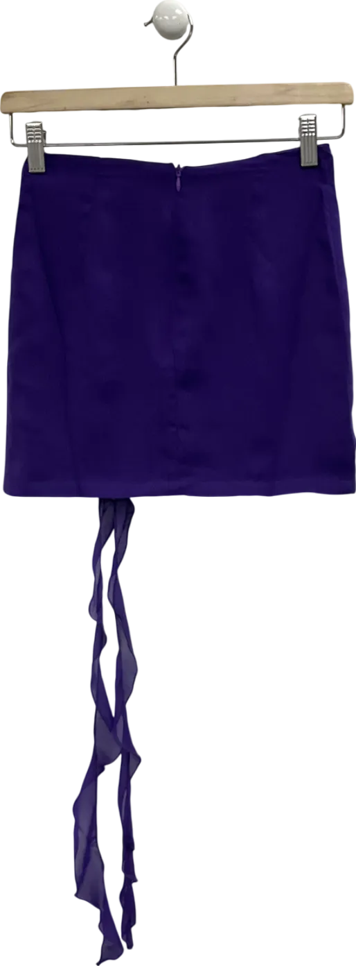 Peppermayo Purple My Favourite Part Mini Skirt UK 4