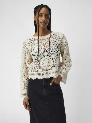 Petra Crochet Blouse