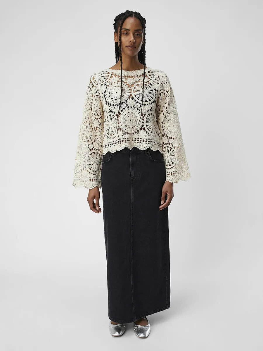 Petra Crochet Blouse