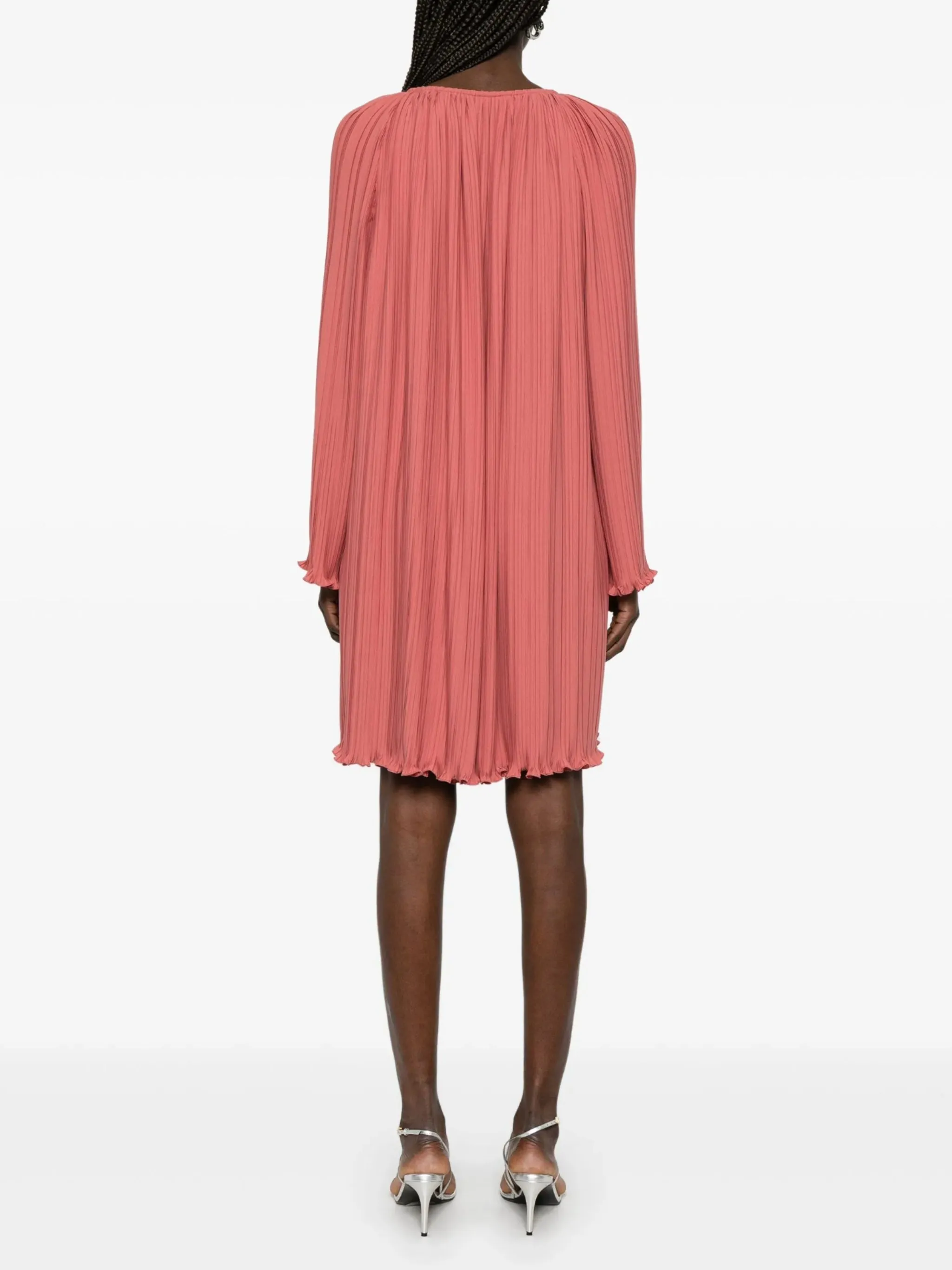 PLEATED BLOUSE