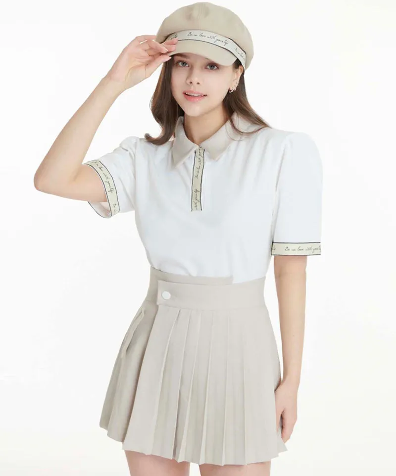 Q.C PLAY: Uneven Pleated Skirt Shorts - 3 Colors
