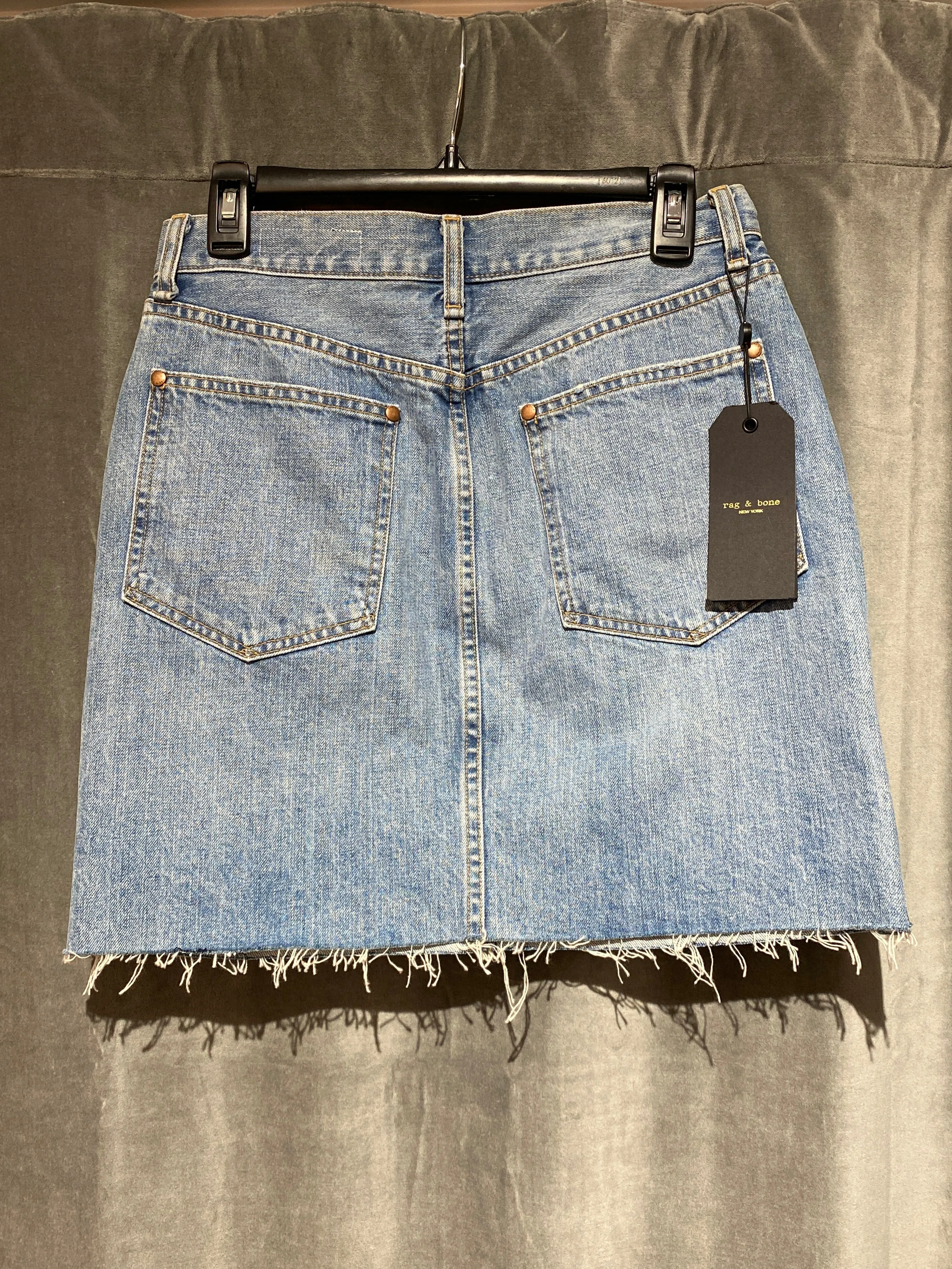 Rag and Bone Clean Levee Moss skirt