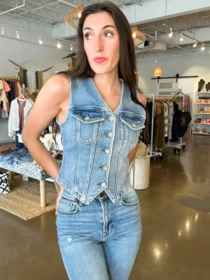 Rebel Denim Vest