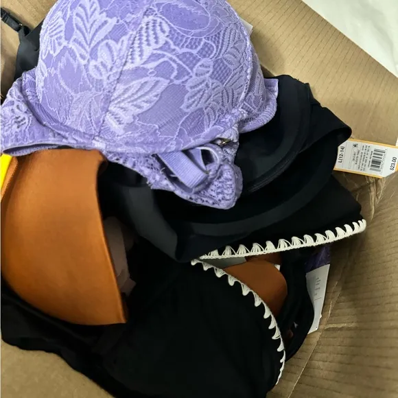 Resell LOT of NWT bras/swim tops - varied sizes