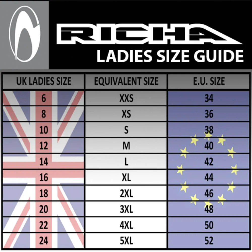 Richa Infinity 2 Pro Lady Jacket Black