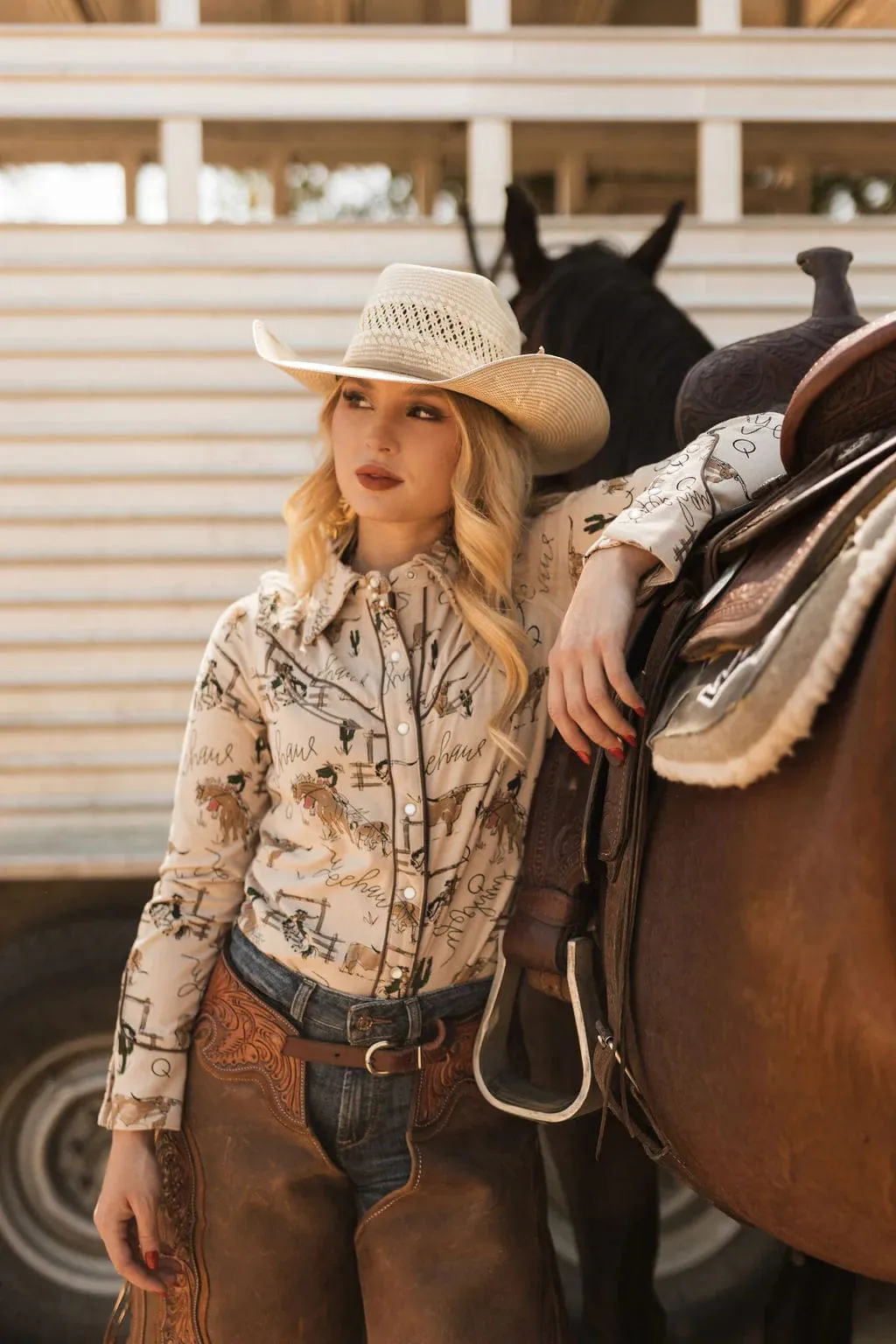 Rodeo Yeehaw Button up