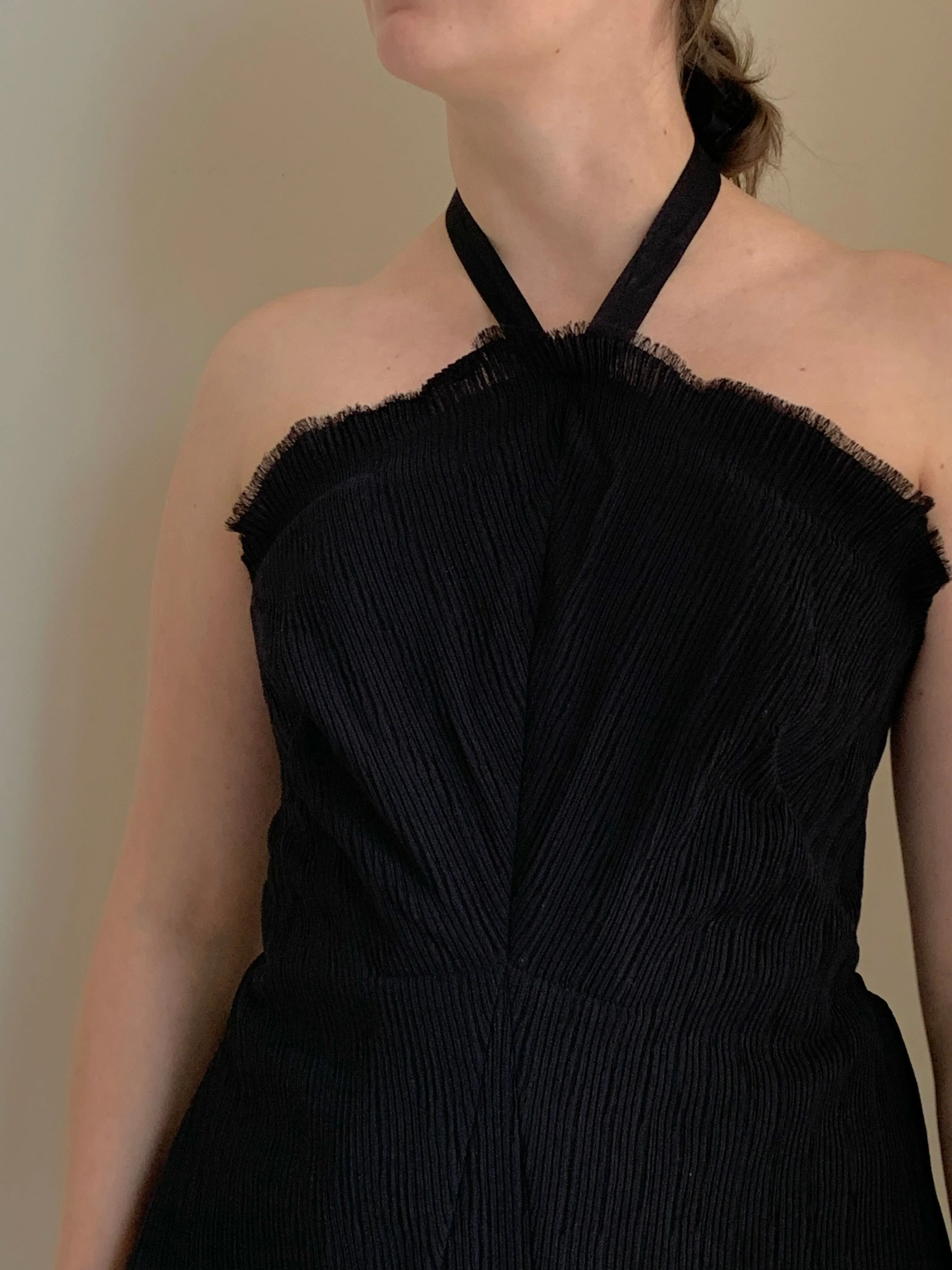 Roland Mouret halter bodice