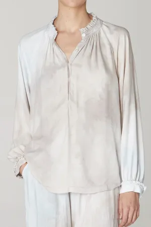 Sabine Blouse in Blue Cloud