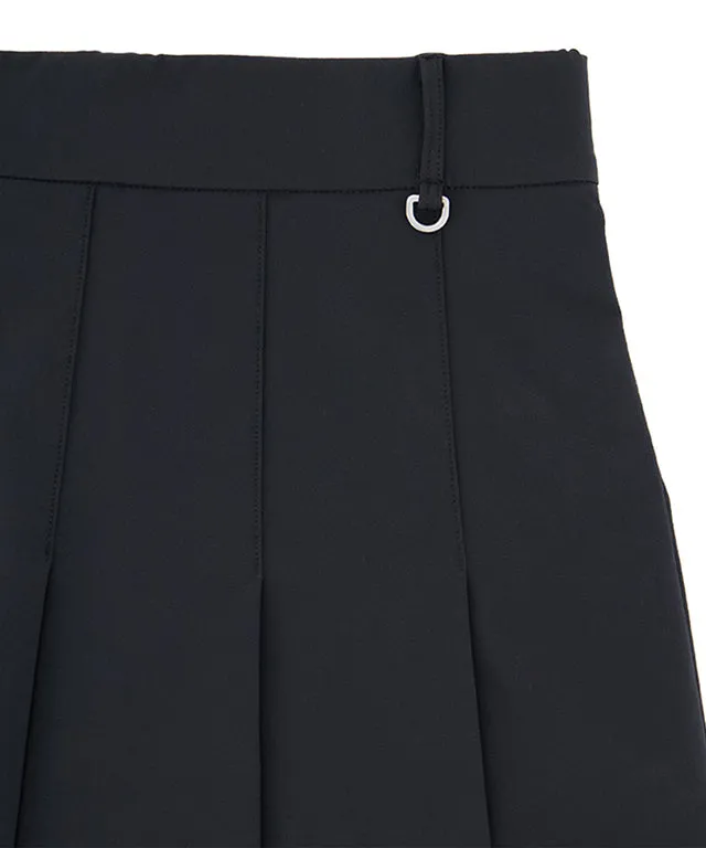 [SAMPLE SALE]LE SONNET Minimal Pleats Skirt - Black