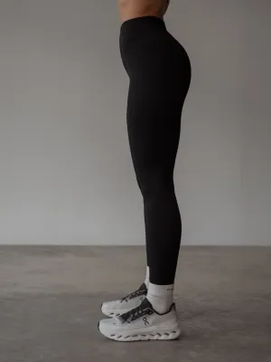 SHAPE SEAMLESS LEGGINGS - PLUS BLACK