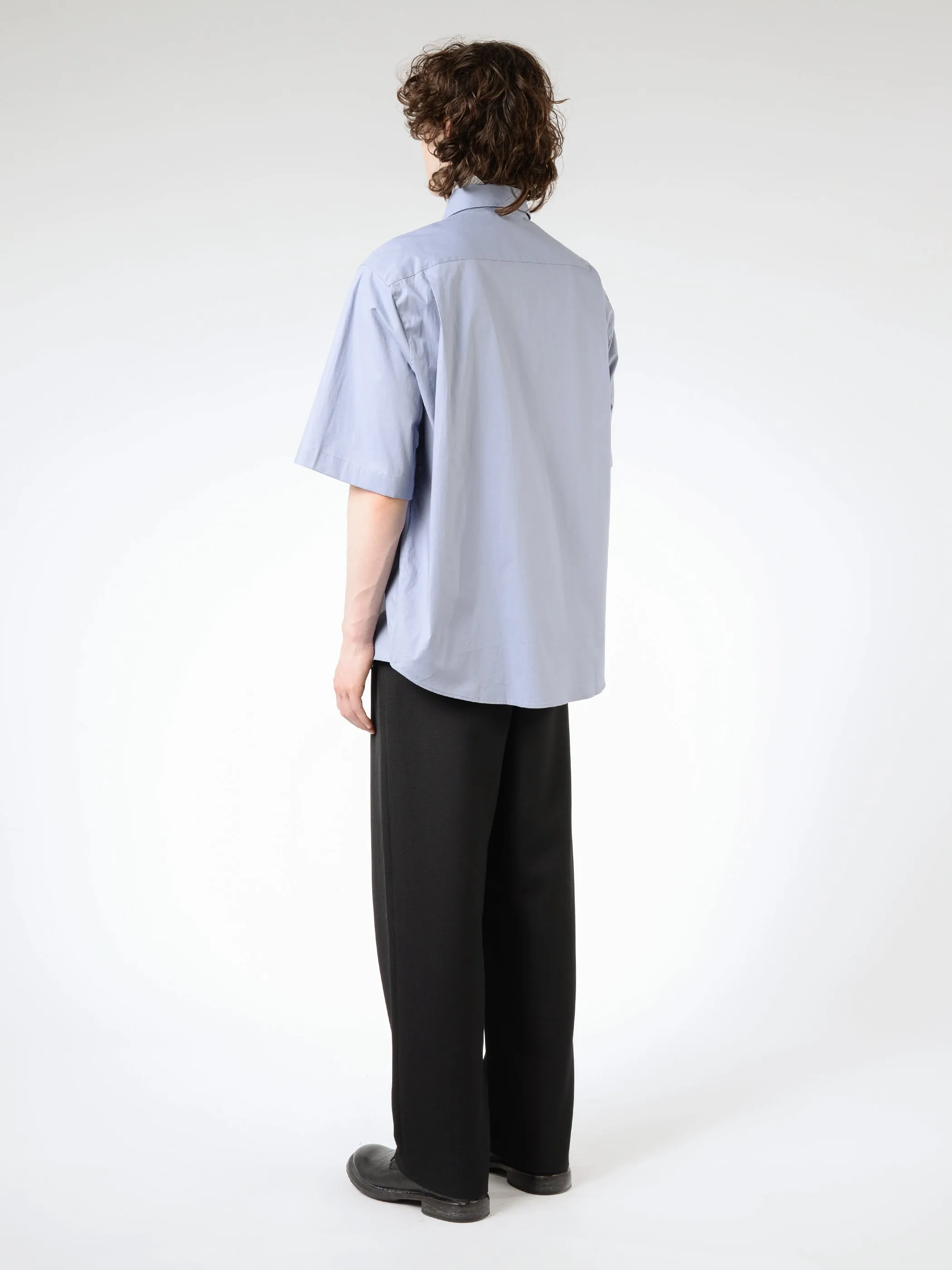 Short Sleeve Button-Up
